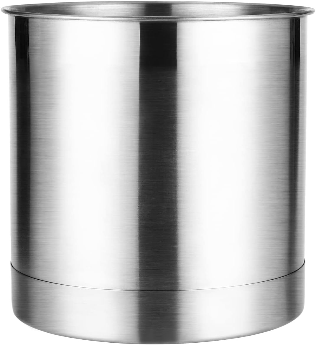 KSENDALO Jombo Steel Holder Utensil Crock 7inch Tall