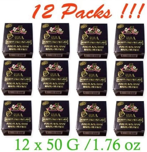 12 x K Brothers Soap Face Skin USA Soap Whitening Anti Melasma Dark Black Spots by K. Brothers