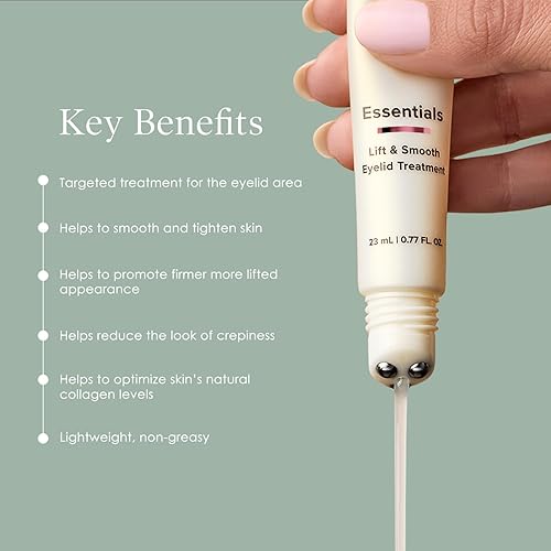 Miniatura 3 de Body Firm Crepe Erase Lift & Smooth - Tratamiento de párpados, crema antienvejecimiento para ojos y suero para ojeras, hinchazón, arrugas,