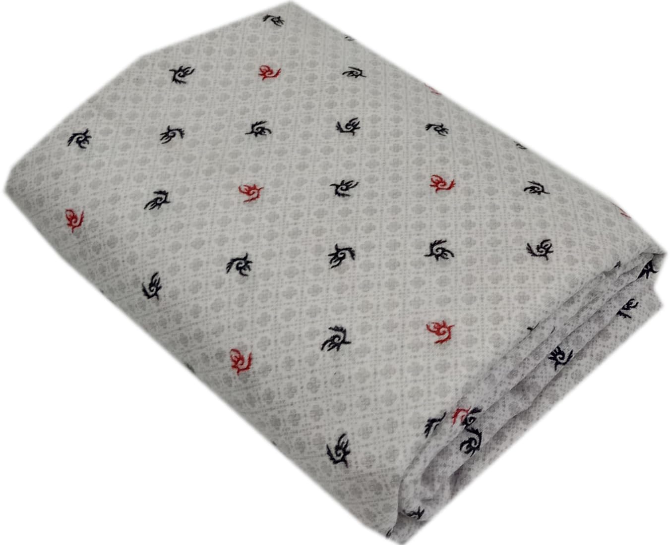 fetiya Premium Melange Printed Cotton Shirt Fabric with Geometric Design – Soft, Breathable & Comfortable – 1.60 Meter Length for Men’s Casual & Smart Wear-picture-19