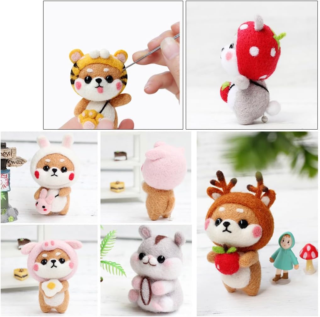 GHYLYLCJUT Professional Needle Felting Kit for Art Project