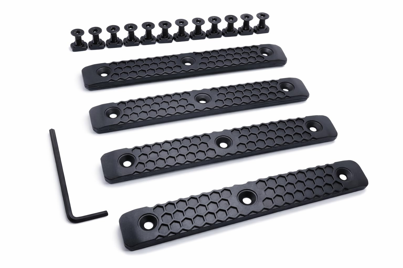 Rail Cover M Lok - AlphaRail Cover per M-Lok AR15, AK47, IPSC, Airsoft, caccia