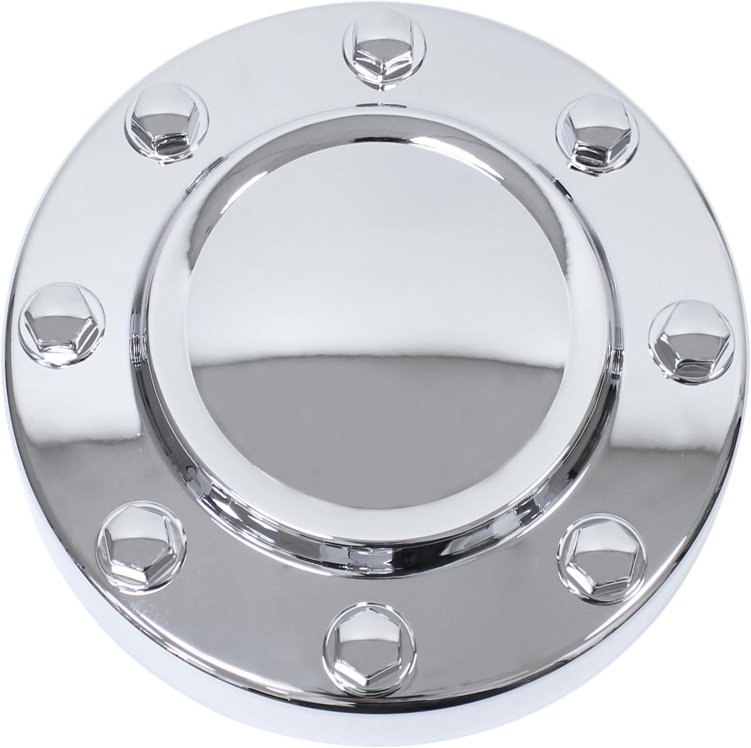 MOTOKU Front Dually Wheel Center Hub Cap Alloy Chrome for Ram 3500 2011-2018