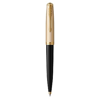 Amazon.com : Parker 51 Ballpoint Pen, Black Barrel with Gold
