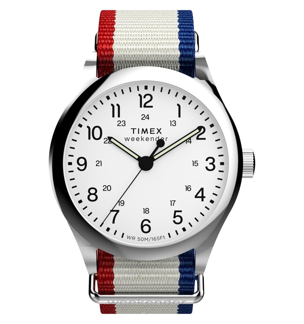 Timex Herren Analog Quarz Armbanduhr Weekender New England