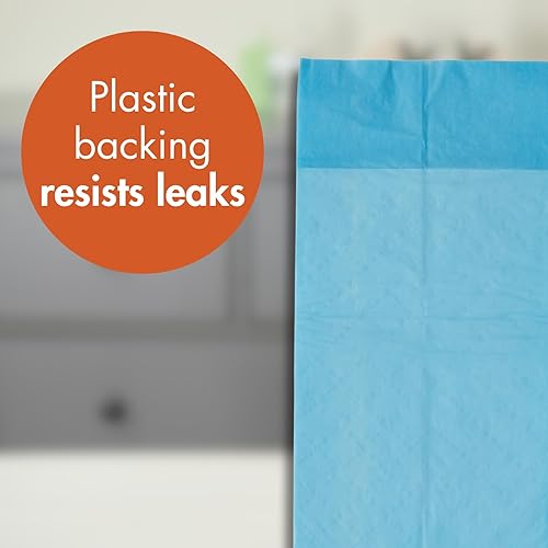 Miniatura 5 de Caring Almohadillas desechables de 23 x 36 pulgadas, almohadillas de cama de absorción moderada, almohadillas para portabrocas para cachorros,