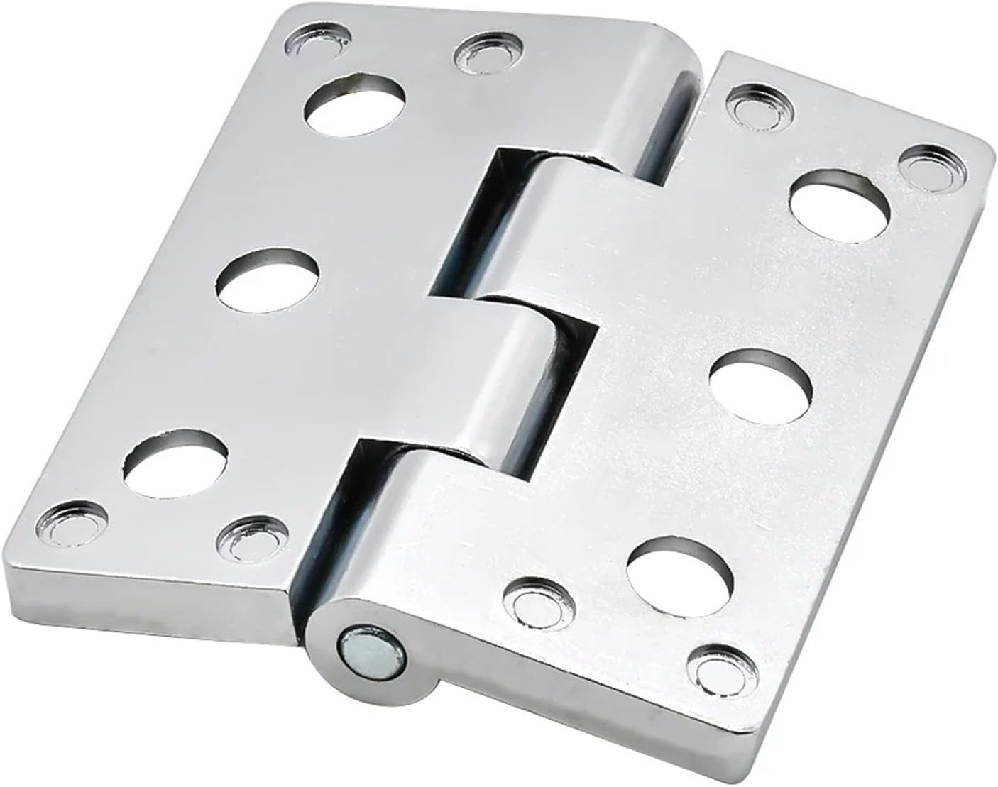 Zinc Alloy Hinge Square Countersunk Tapered Hole Design Heavy-Duty Cabinet Door 59/80 Size 1Pcs(DJQB-80)