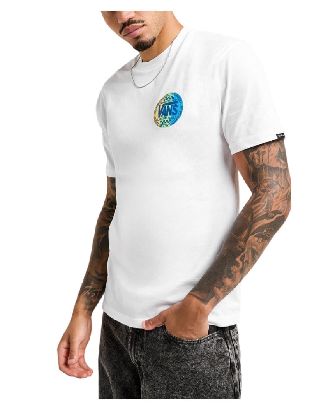 T-shirt Vans homme col rond parfait pour un look décontracté