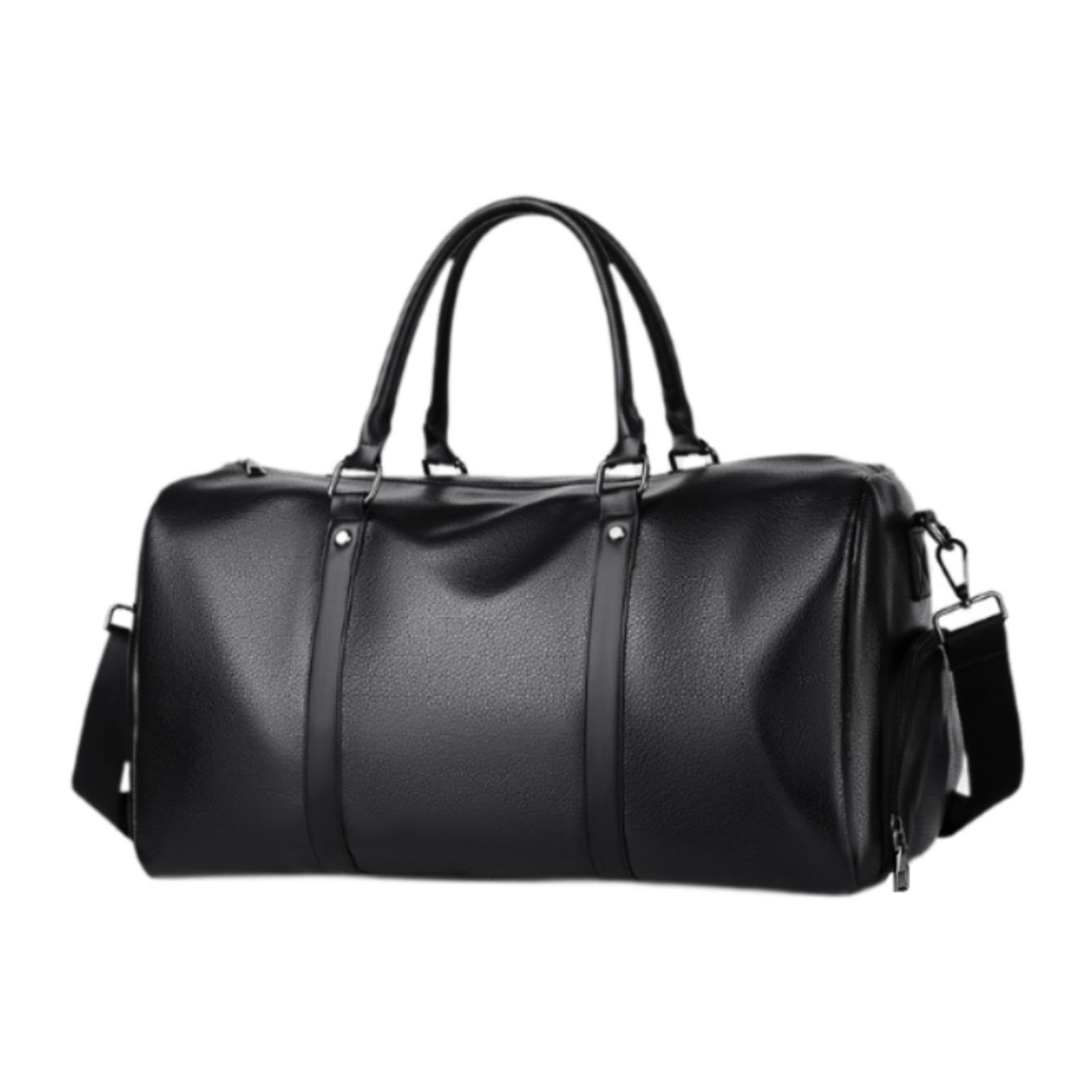 Travel Duffel Adults Yoga Bag Overnight Bag for Gym Training Outdoor Camping black-image-32