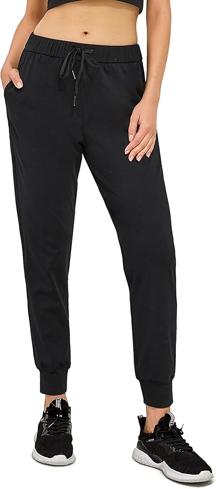 Stelle Women's Jogger Pants High Waisted Sweatpants Yoga Joggers Athletic Workout Track Pants with Pockets