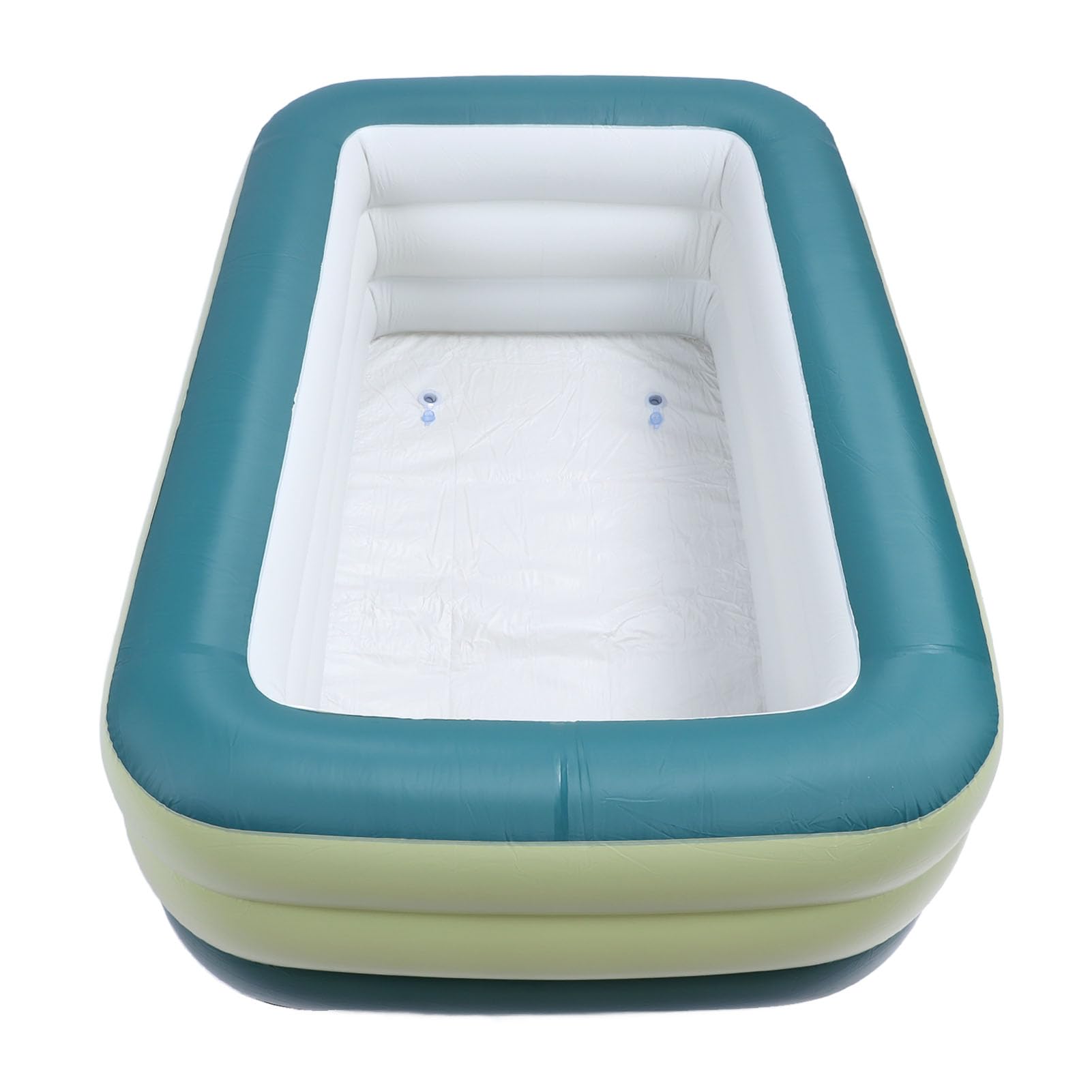 TOPINCN Piscine Gonfiabili Piscine Gonfiabili a Grandezza Naturale per Giardino Cortile Esterno Interno (184L)