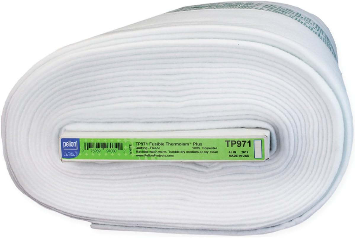 Pellon TP971F Fusible Thermolam Plus E x tra Lofty Fleece (110cm x 10yd)