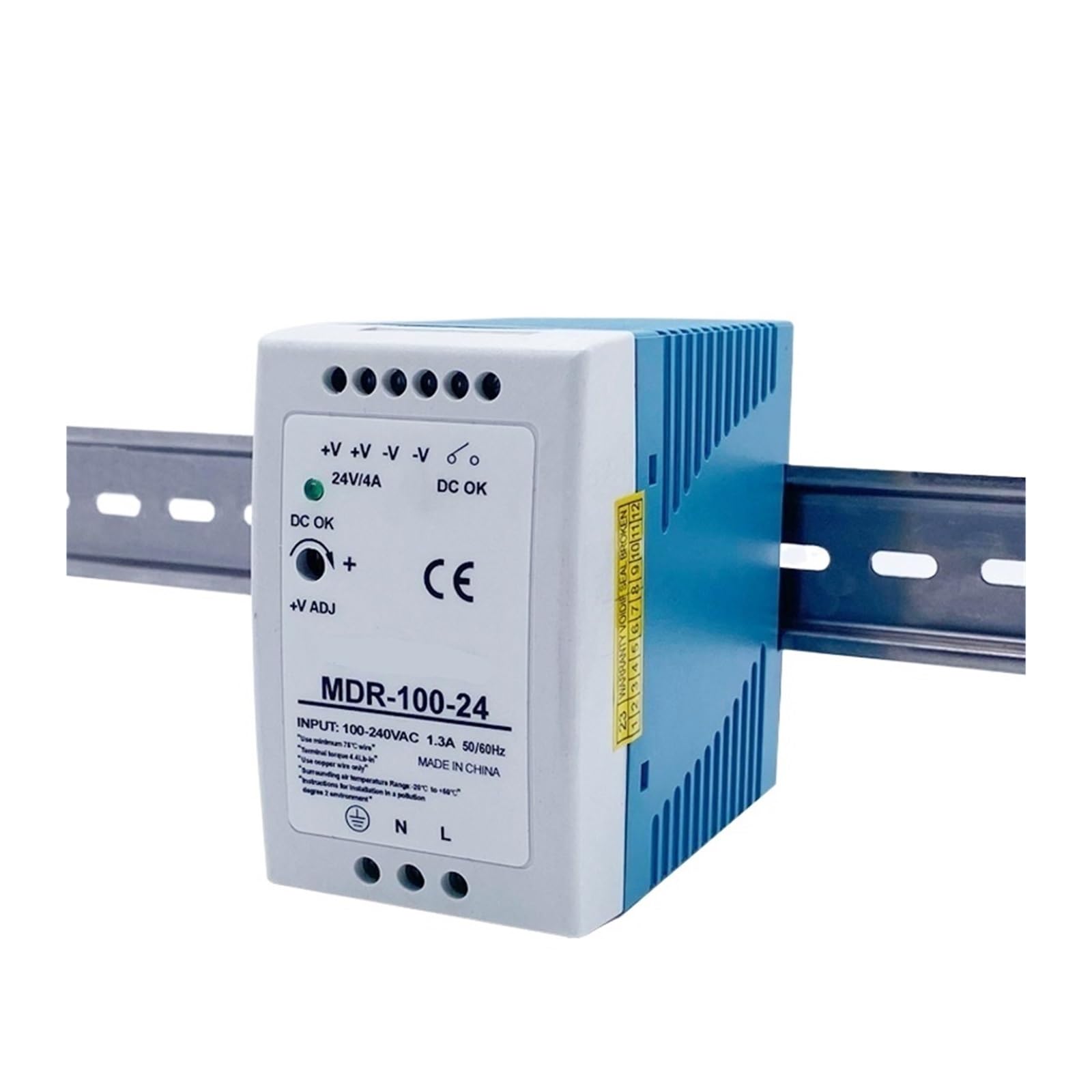 BFSYDLUJ MDR-100-12 100W 24V 220V AC DC Single Output Switching Power Supply(MDR-100-24)