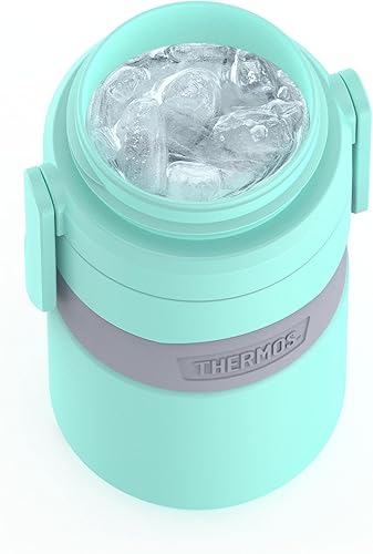 Miniatura 7 de Thermos Botella de hidratación con aislamiento de espuma de 32 onzas, menta