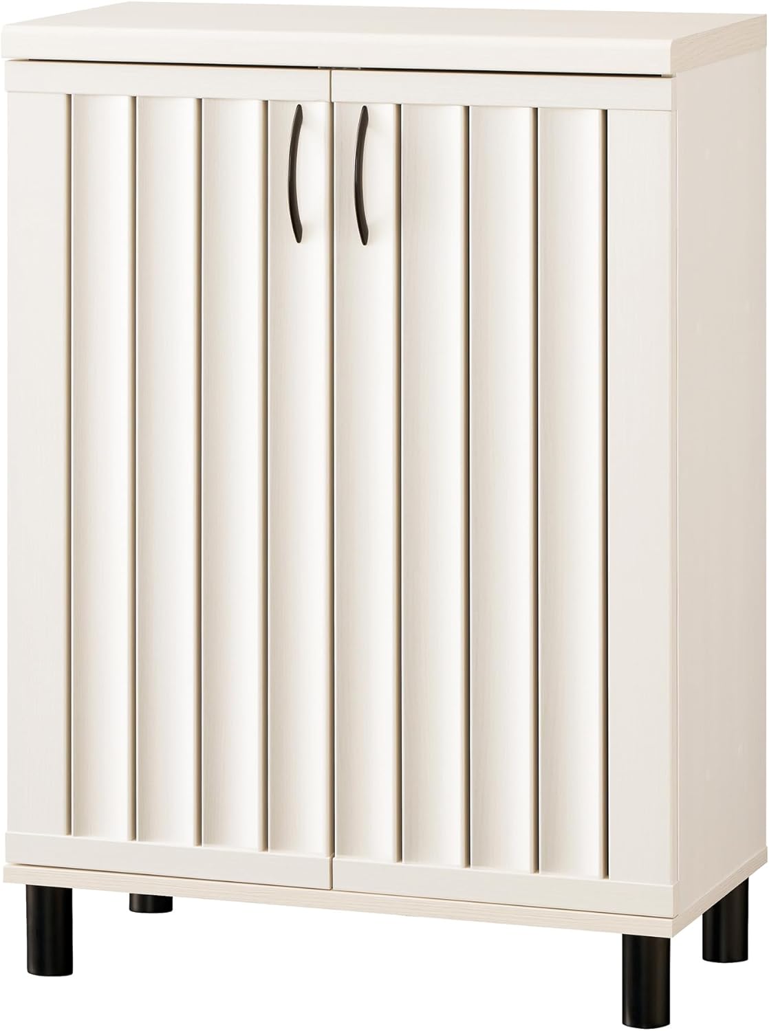 SBM314500 シューズボックス ミラー付き幅450 (ホワイトウッド