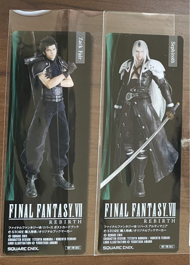 Amazon | 値下 FF7 リバース 購入特典 ブックマーカー セフィロス
