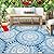 Patio Rugs Outdoor 9x12 Clearance Waterproof Navy Blue Outdoor Rugs Camping Rugs for Outside Your Rv Plastic Straw Rug Boho Outdoor Mat Stain Resistant Outdoor Carpet Waterproof for Deck,Camping,Pool