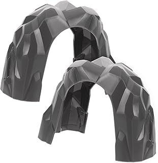 TOYANDONA 2Pcs Trem Túnel Caverna Aventura Túnel Trem Brinquedo Simulação Modelo De Túnel Túnel Ferroviário Brinquedo Túnel Brinquedo Para Jogos Decoração Amadeirada DIY Túnel Brinquedo