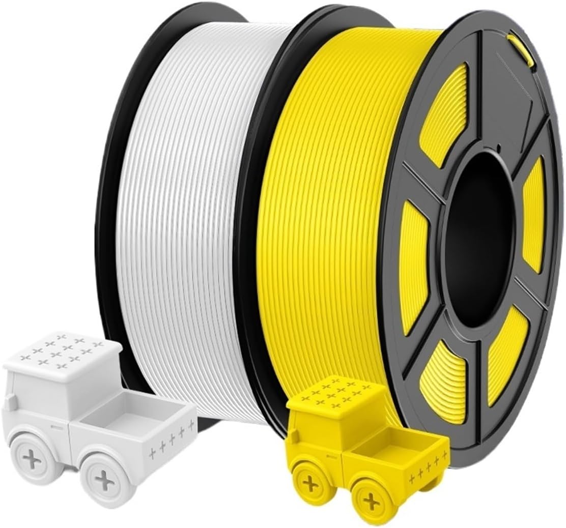 Bambu Lab FDM 3Dプリンター対応、1.75mm透明PETGフィラメント、低反り3Dプリント素材、きれいに巻かれた1kg