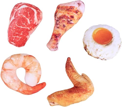 Miniatura 2 de minkissy 10 piezas de juguetes para mascotas, juguetes para masticar para perros, juguete de peluche para dentición, juguetes para masticar para