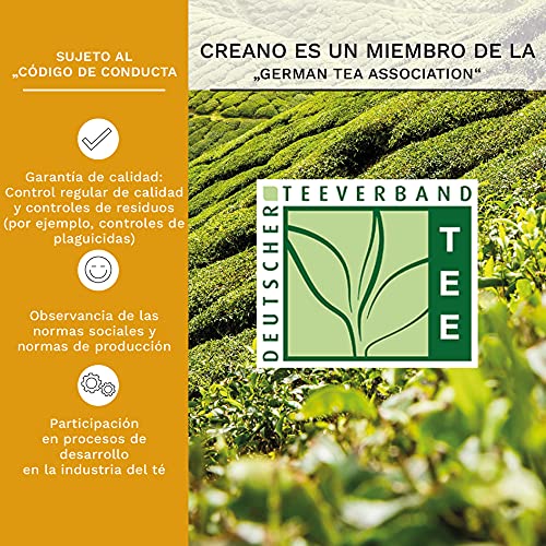 Creano "Flores de Té Télini" Juego de Regalo de Flores de Té con Taza de Té y 8 Flores de Té en Tamaño de Taza | Té blanco - Imagen 5