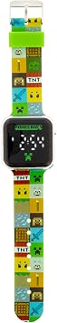 Minecraft Icons Kids Digital Interactive Smart Watch