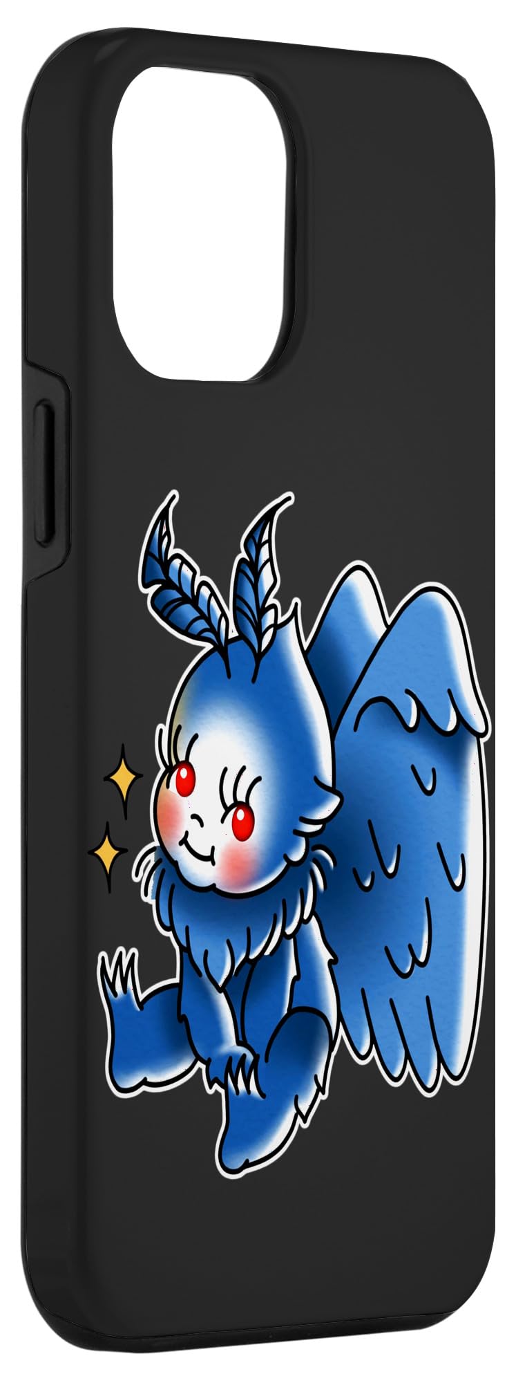 Kewpie Baby Mothman Case for iPhone 14 Plus - Image 3