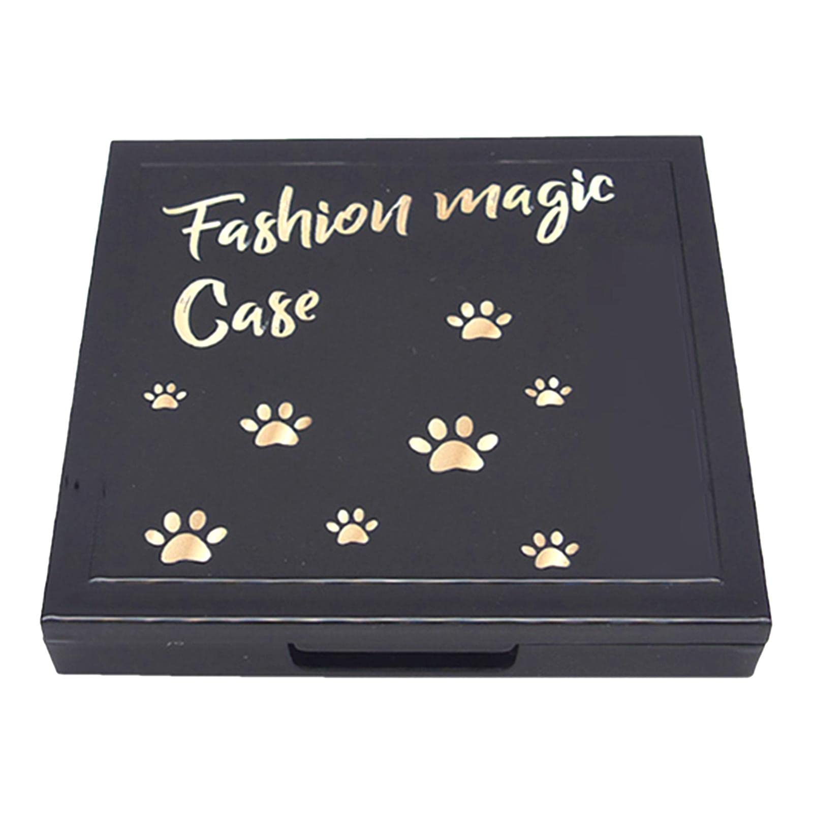 THE STYLE SUTRA® Empty Magnetic Eyeshadow Palette Large with Mirror for Lipstick Eyeshadow Bright black | Cosmetic Tools | Makeup Applicators | Makeup Organizer-image-29