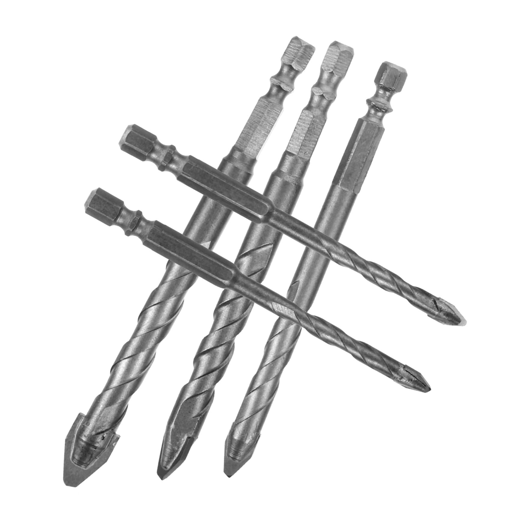 Uonlytech 25pezzi Punte Da Trapano Eccentriche Per Muratura Per Ceramica e Calcestruzzo Alta Precisione e Stabilità Accessorio Per Professionisti e Fai Da Te