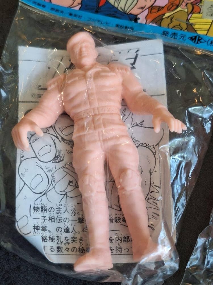 北斗の拳　ソーセージ　消しゴム　5種類 北斗の拳、北斗の拳消しゴム、ソーセージオマケ、ソーセージ消しゴム