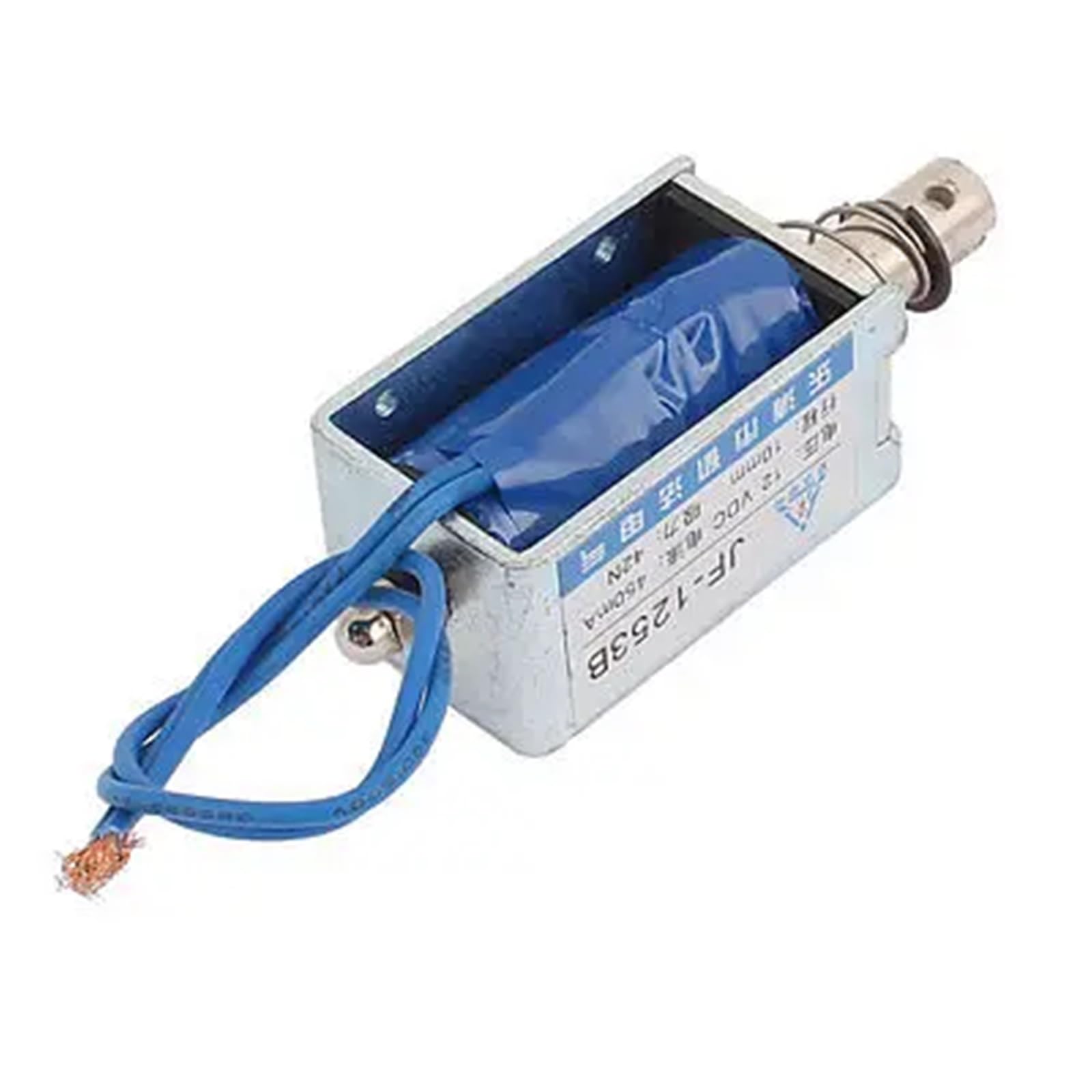 JF-1253B DC12V/DC24V 450mA 10mm 42N Push-Pull elektromagnes elektromagnetyczny DC(DC24V)