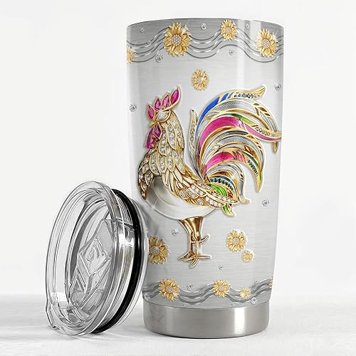 Vista 237 de SANDJEST Vaso inspirador de 20 onzas, regalo cristiano, regalos inspiradores para mujeres, vasos con aislamiento de acero inoxidable motivacional