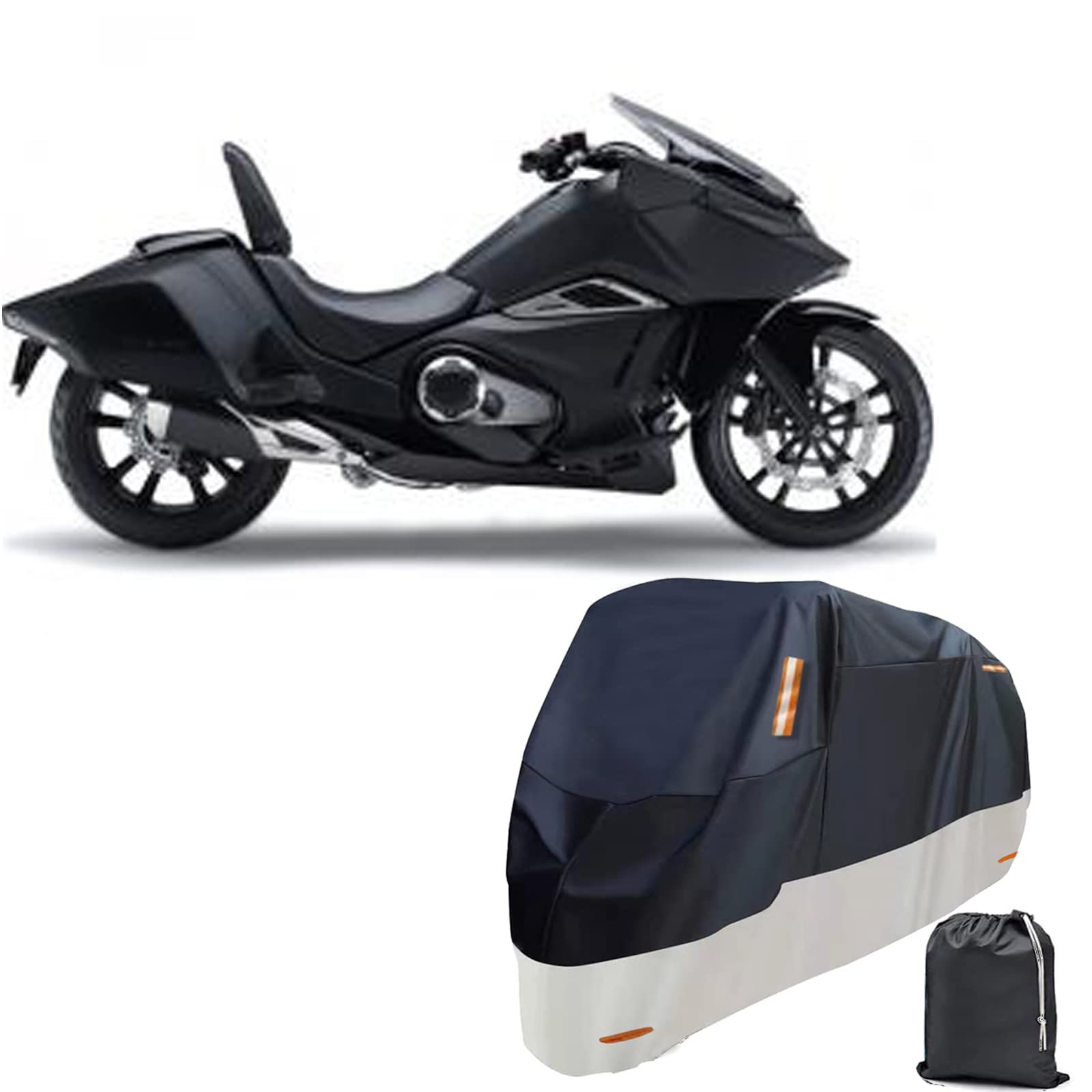 Amazon | ZNFGQLX バイクカバー 原付 車体カバー 耐熱 に適合する