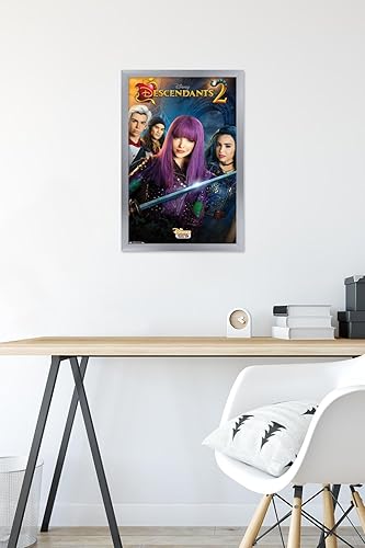 Vista 115 de Trends International Disney Descendants 2 - Póster de pared de una hoja, 22.375 x 34 pulgadas, versión sin marco