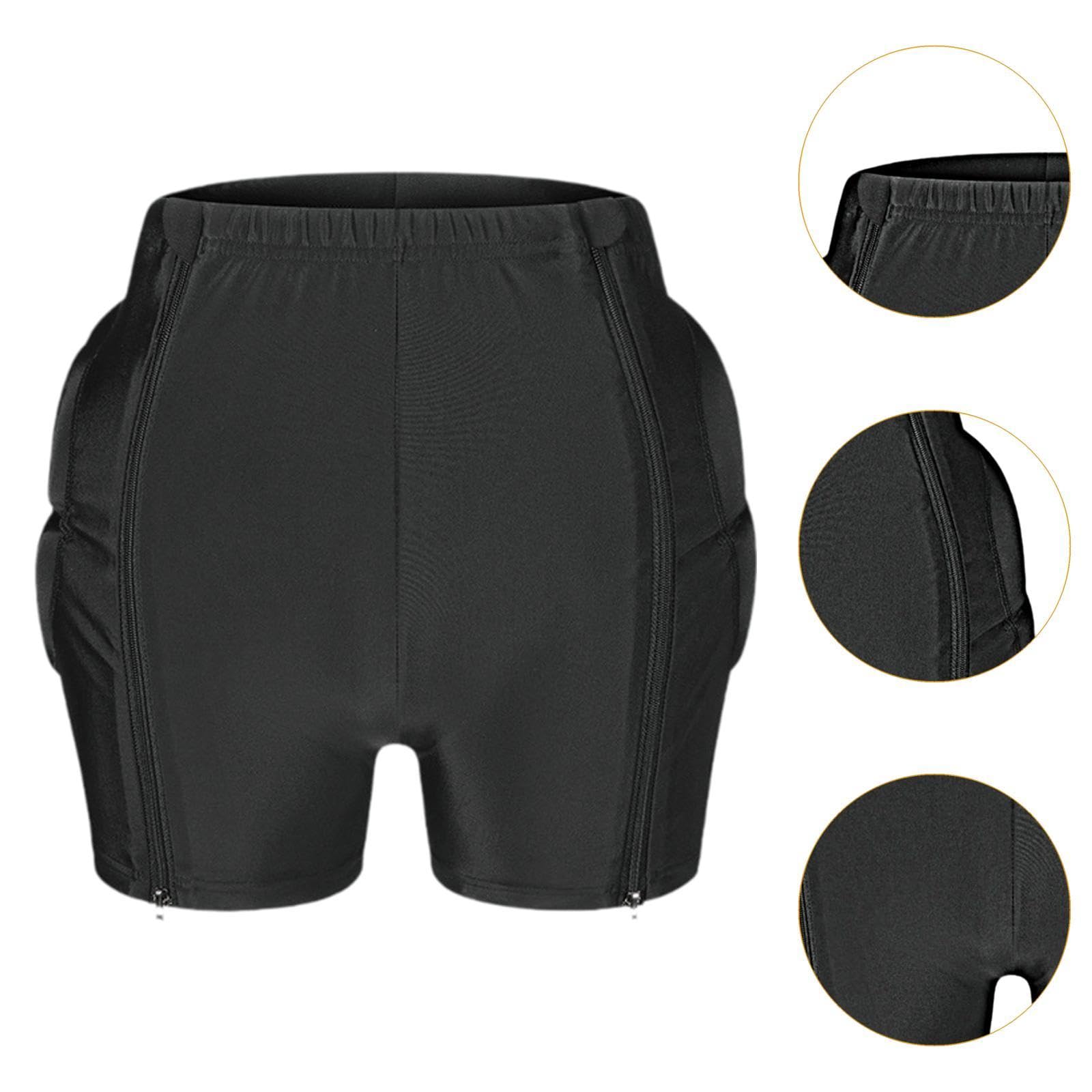F Fityle Shorts per Bambini Pantaloncini Imbottiti protettivi Pantaloni da Crash Crash per Pattinaggio in Linea Che manterne Lo Snowboard Snowboard