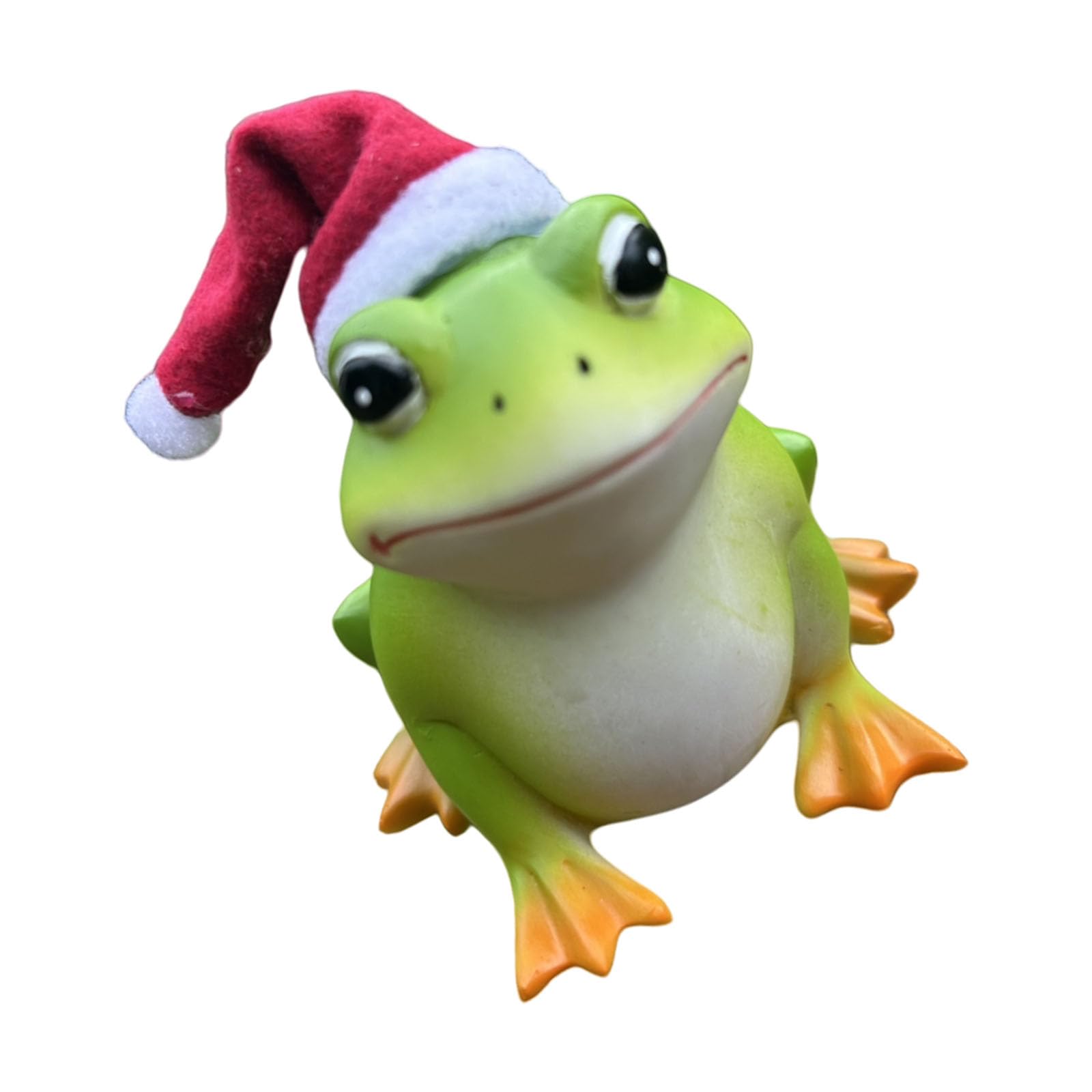 Msioytog Weather Resistant Frogs Statue Garden Statue Sculpture Resin Accent with Resin Construction Ideal for Patio Indoor Use Frogs Ornament