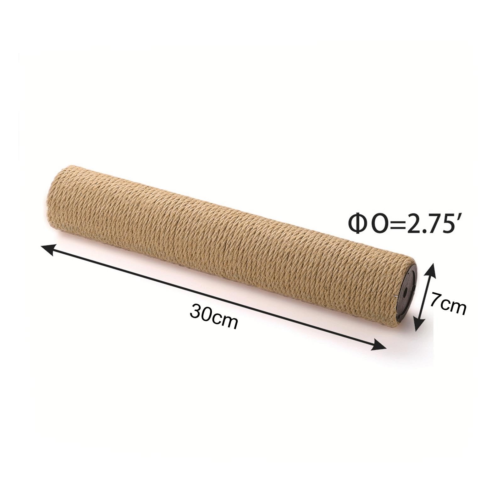 Generic Ricambio per Tiragraffi per Gatti Accessori di Protezione per Mobili con Resistente Materiale in Sisal Adatto per Soggiorno, Ufficio, Camera Da Letto, Iuta 30 cm x 7 cm