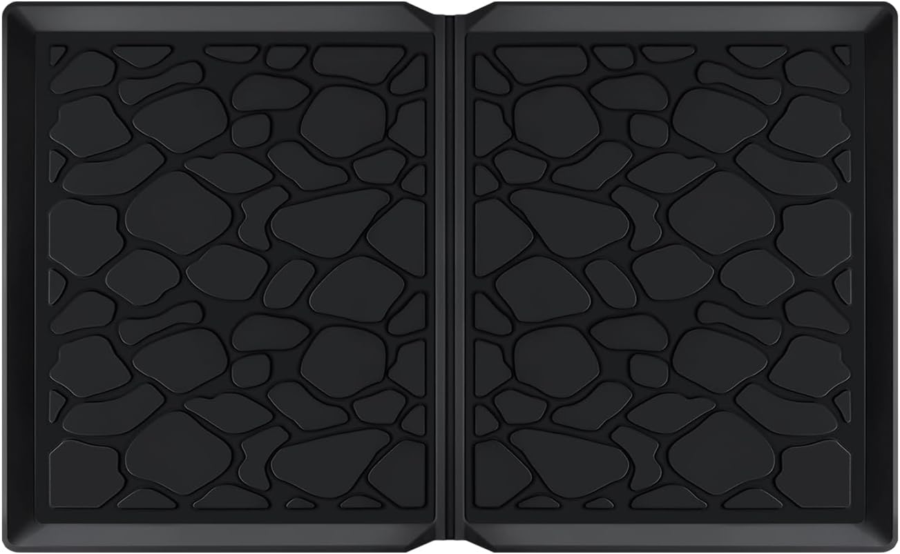 All Weather Mat for Wonderfold Wagon, Foldable Wagon Accessories made of Silicone, Protects the car from Sand, Dust and Water, Easy to Clean for Wonderfold (W2 models)30.3*16*0.78in（black）