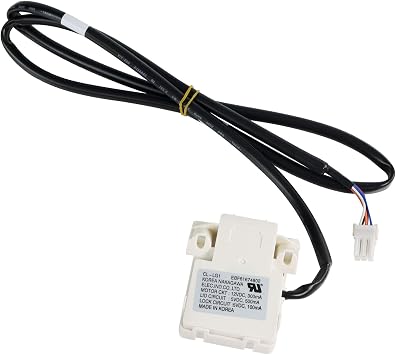 EBF61674802 EBF60665201 Washer Lid Lock Switch NEW OEM Replacement Part by Techecook - Replacement for L-G and Ken more Washing Machine - Replaces PS8751171, AP5785599, 2703681, EAP8751171