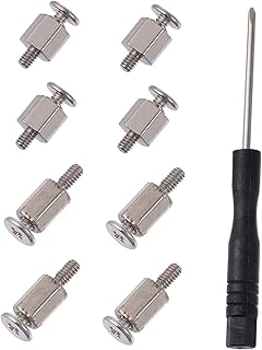 Mikikit 1 Set Screw Set M2 SSD Laptop Accessories Laptop Screws Standoff Screws Laptop Stand Holder M. 2 SSD Mounting Screw Stainless Steel SSD Standoff Mounting Screw for M.2 SSD Notebook