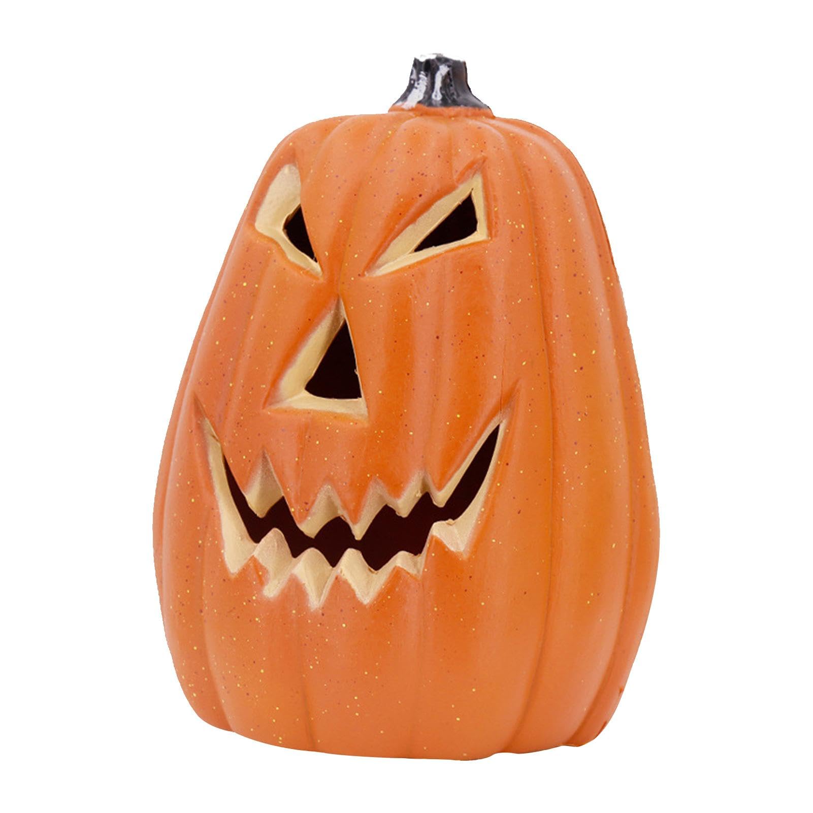 LED Pumpkin Light | Creative Pumpkin Led Lantern,Creative LED Flameless Pumpkin Light, Battery Operated Pumpkin Candle Lights for Holiday Home Decoration