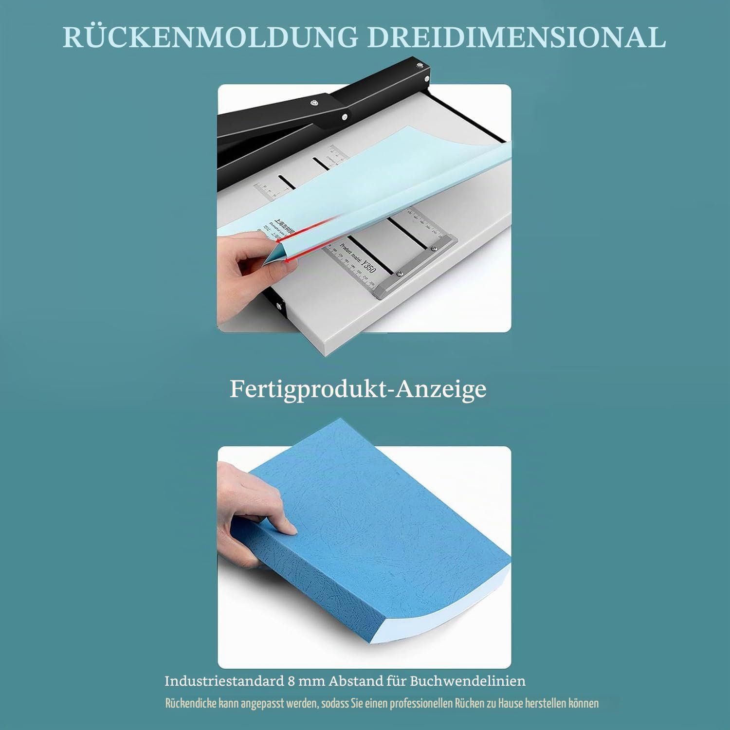 Manuelle Falzmaschine, A3, Papierfaltmaschine, strapazierfähig, für Ordner, Riller, Punktemaschine, A4, Papierfalzer, Buchpresse, kommerzielle Bürobriefe, Faltmaschine, Kartenmaschine