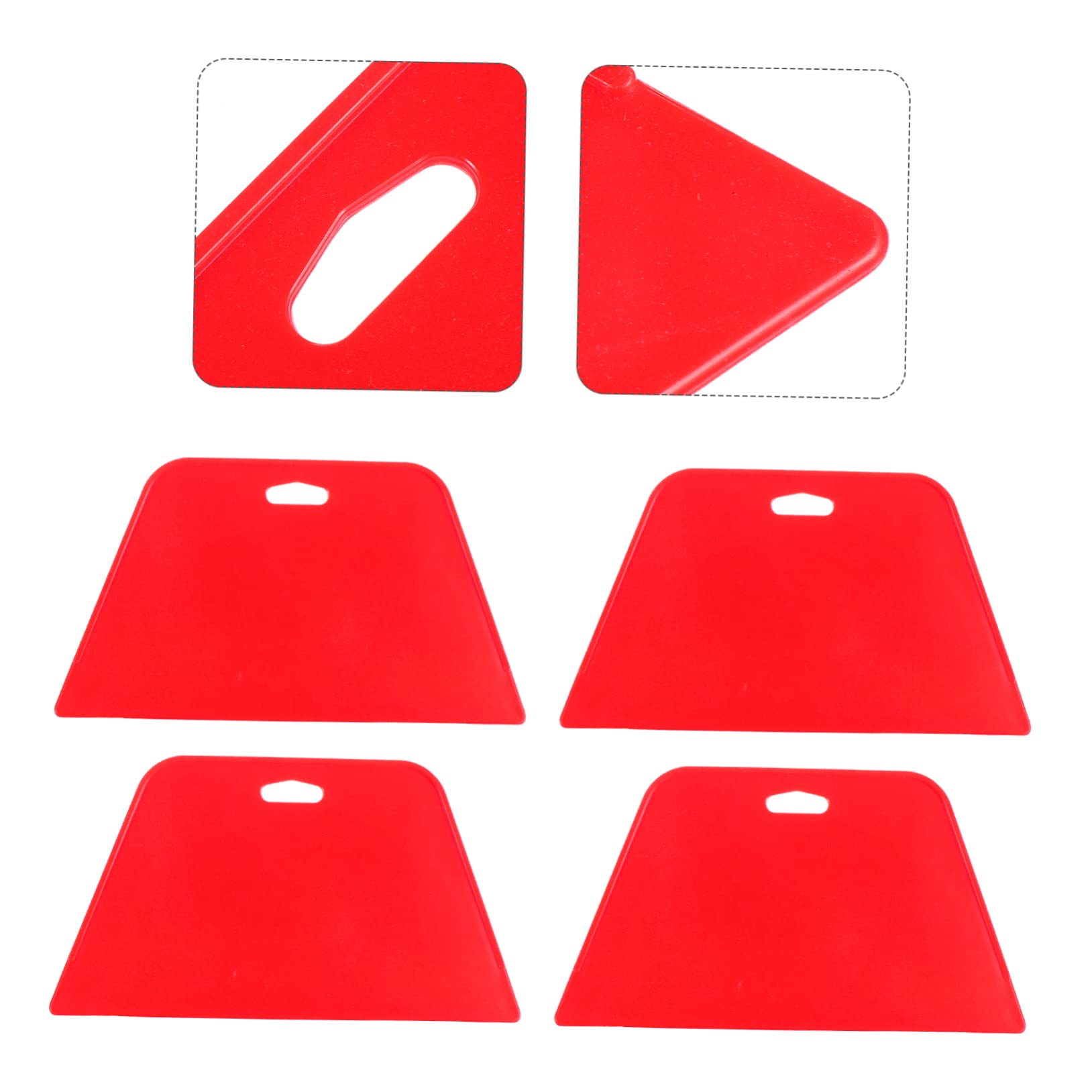 HEALEEP Universal Window Tint Application Tool Set 4-Piece Kit Squeegee and Scraper for Tinting