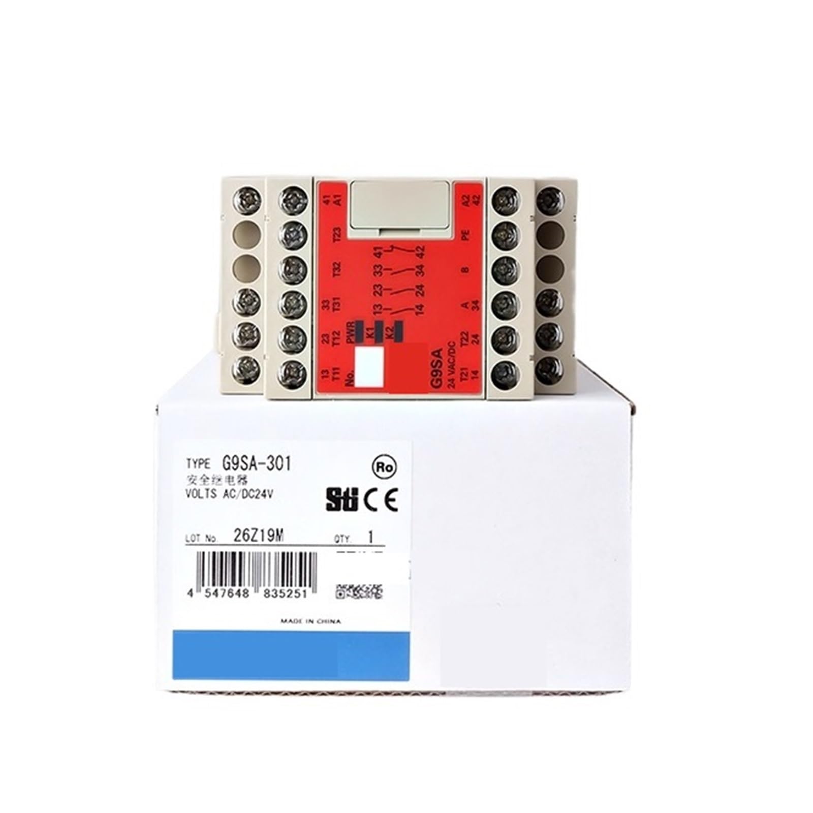 ZVQYSGIW 1pcs Relay Unit G9SA-301 TH301-T30 321-T075 EX031-T075-501(G9SA-EX031-T15)