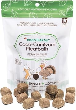 CocoTherapy Coco-Carnivore Meatballs 2.5 oz. Turkey