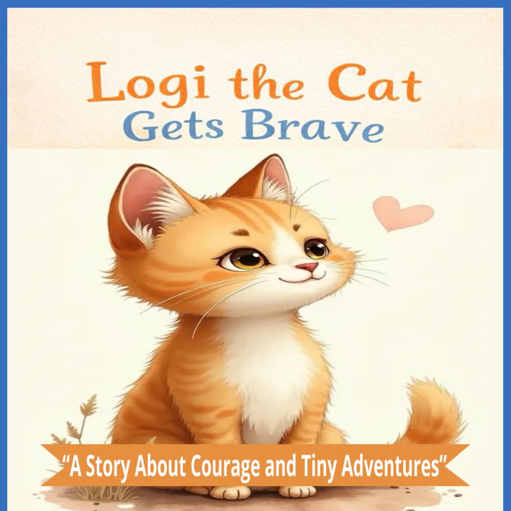 Logi the Cat Gets Brave: “A Tiny Step Can Lead to Big Adventures”