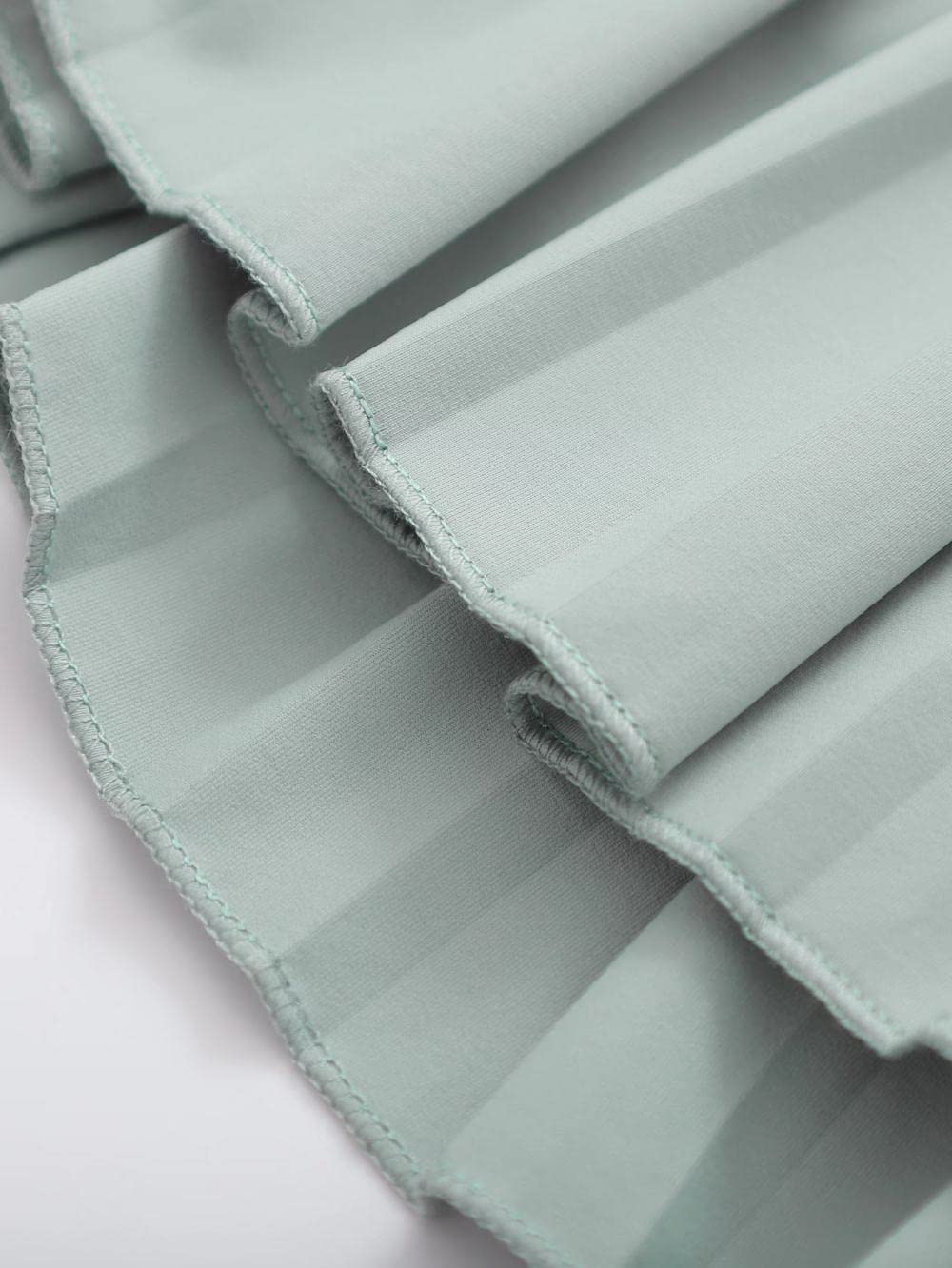 Röcke Damen,Damen-Minirock, Schwarz, Elastisch, Hohe Taille, Spleißen, Faltenrock, Schmal, A-Linie, Mit Rüschen, Einfarbig, Sport, Yoga, Kurzer Rock Für Mädchen, Damen, M