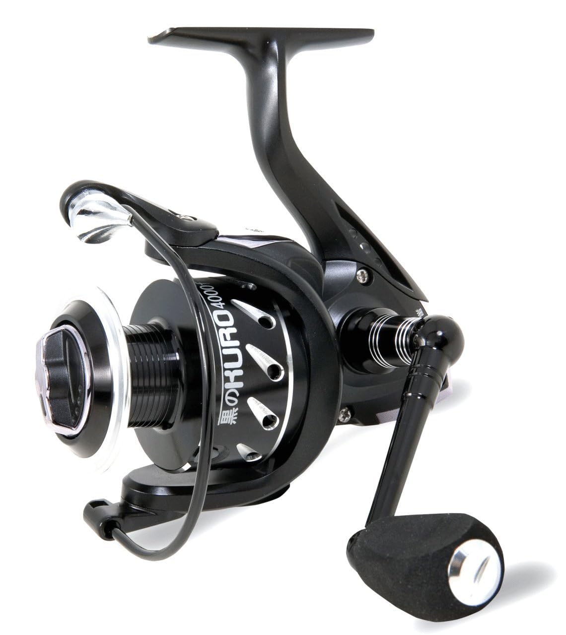 NOMURA Mulinello da Pesca Kuro FD 2000 con Frizione Anteriore Precisa e Potente da Spinning Bolognese Feeder Fondo Mare Trota Lago Leggero e Affidabile