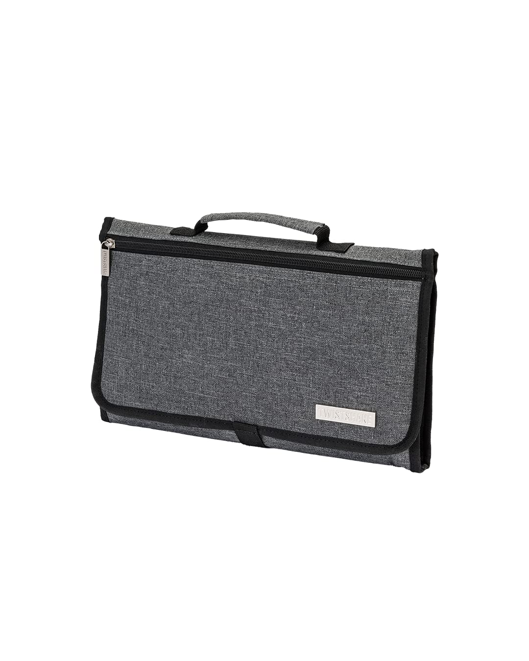 TWISTSHAKE Changing mat for on The go, Waterproof and Portable, Grey
