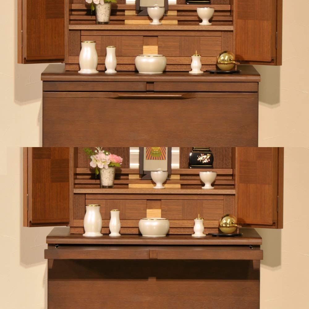 会津塗り 萩にうずら 漆器 タンス 会津塗り 萩にうずら 漆器 2段